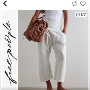 We The Free by Free People Lunan Pull-on Harem pants